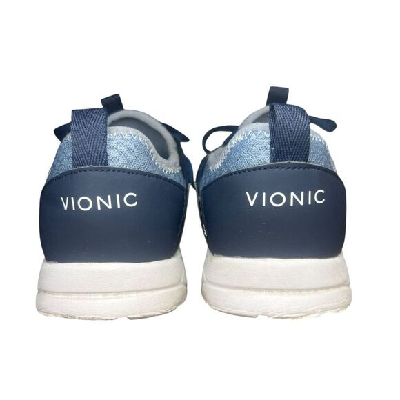 Vionic Women’s 8 Zeliya Athletic Shoes Blue Arch Support Podiatrist Designed - Picture 5 of 7
